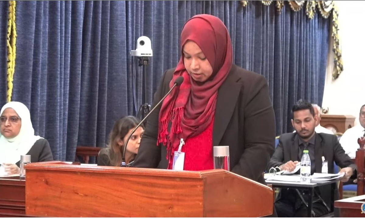 މަޖިލީހުގެ އަމީންއާންމު ފާތިމަތު ނިއުޝާ