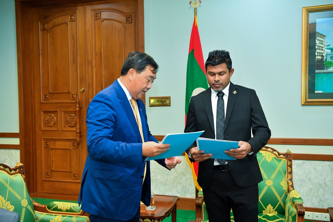 Pres. of the International Parliament of Tolerance and Peace calls on the VP