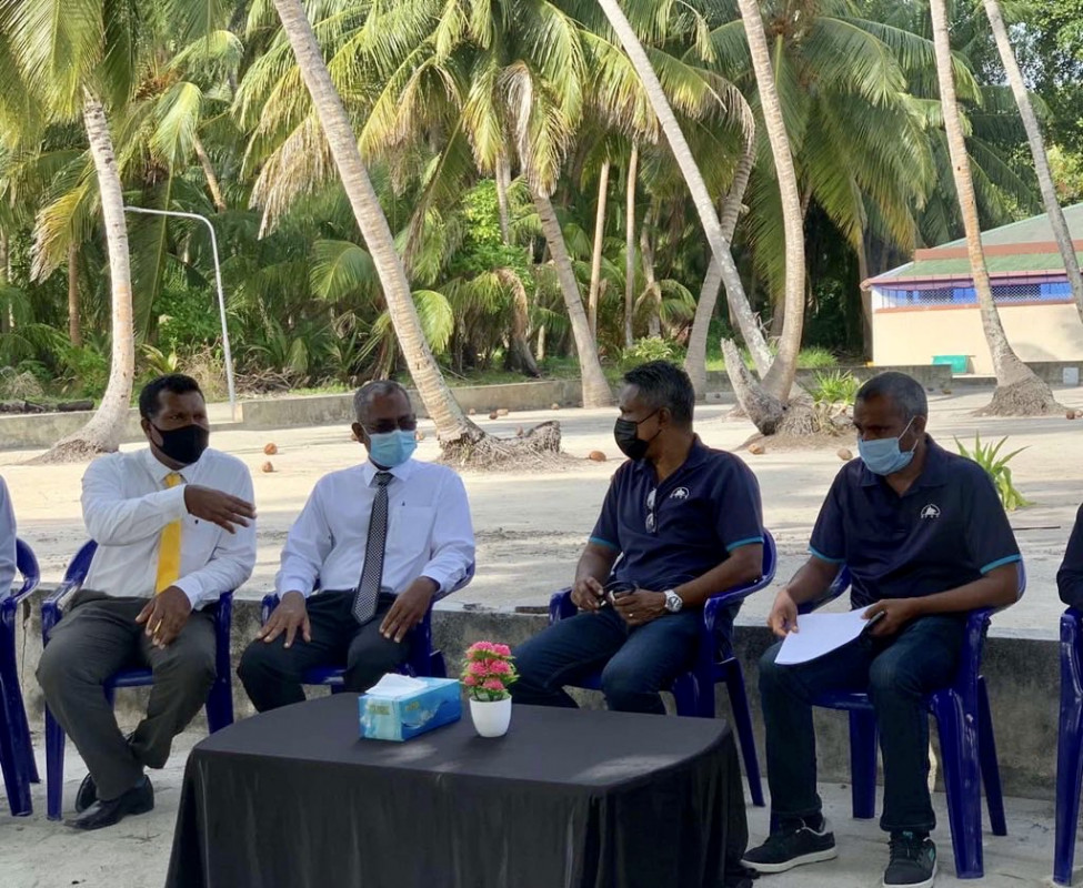 އެމްޓީސީސީން މަންދޫ ކައުންސިލާއެކު ބޭއްވި ބައްދަލުވުން