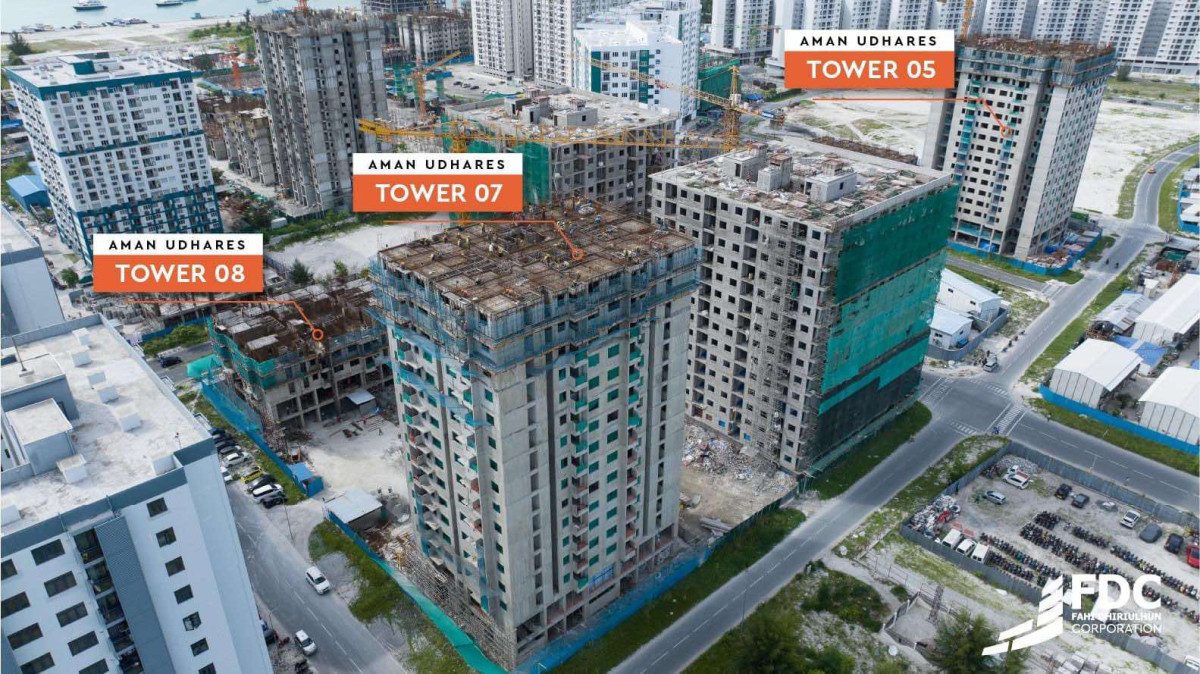 ގެދޮރުވެރިޔާ ސްކީމްގެ ދަށުން އިމާރާތްކުރަމުންދާ 4000 ފްލެޓުގެ ތެރެއިން