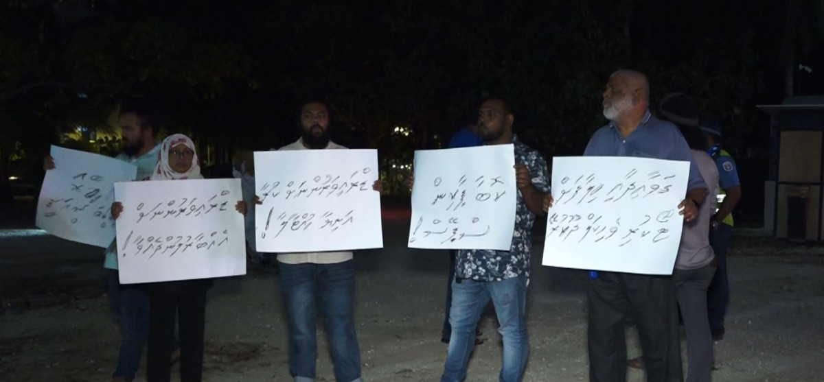 Taxi drivers protested against the government last week