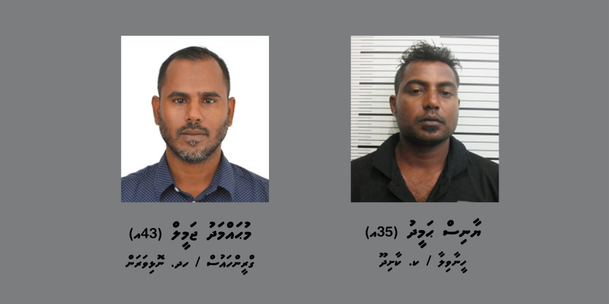 ދައުވާ ކުރުމަށް ފޮނުވާފައިވަނީ ޔާނިސް ޙަމީދު (35އ) އާއި ގްރީންހައުސް، މުޙައްމަދު ޖަމީލް (43އ)