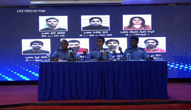 ފުލުހުން ބުރާސްފަތި ދުވަހު ބޭއްވި ނޫސްވެރިންގެ ބައްދަލުވުން