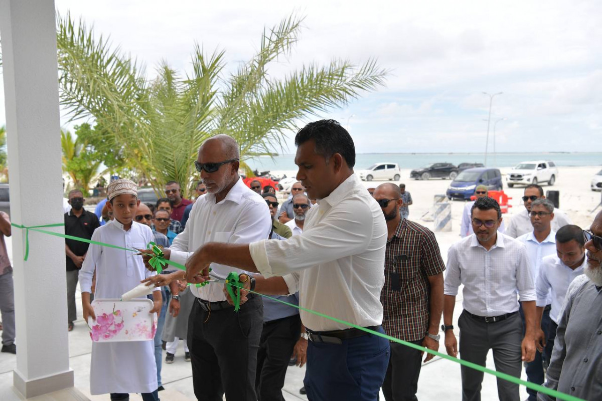 ނައިބު ރައީސް މިސްކިތް ހުޅުއްވައިދެއްވަނީ