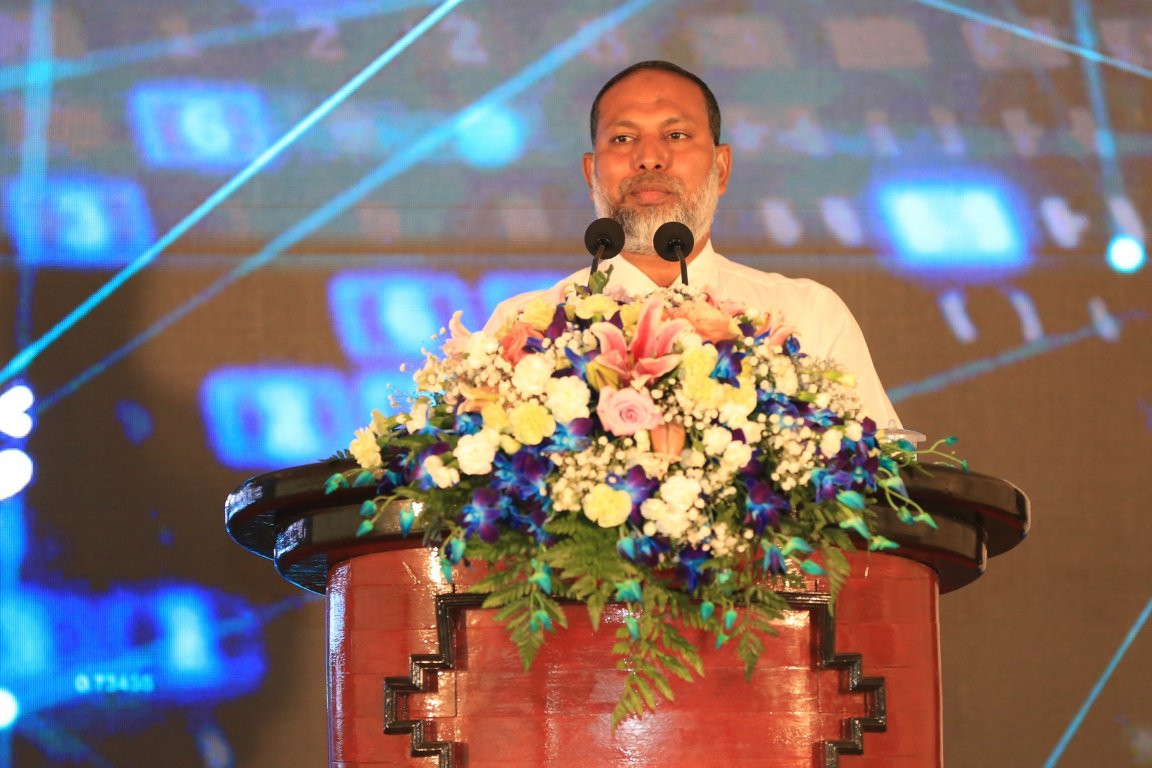 ބޮޑީވޯން ނުވަތަ ގައިގަ ހަރުކޮށްފަ ހުންނަ ކެމެރާ ބޭނުން ކުރުން ފެށުމަށް ބޭއްވި ރަސްމިއްޔާތުގައި މިނިސްޓަރ އިމްރާން ވާހަކަ ދައްކަވަނީ