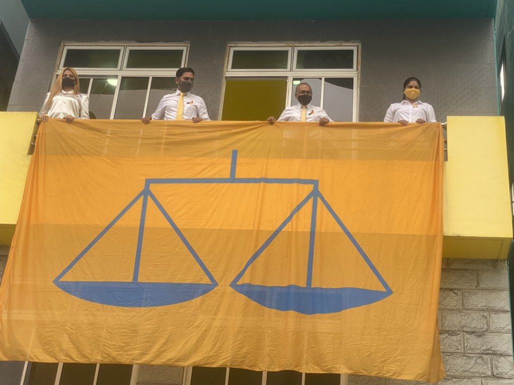 އެމްޑީޕީގެ ދިދަ ނެގުމުގެ ރަސްމިއްޔާތު ތެރެއިން ޕާޓީގެ އޮފީހުގައި ޕާޓީގެ ދިދަ ނަގަނީ: ފޮޓޯ - އެމްޑީޕީ