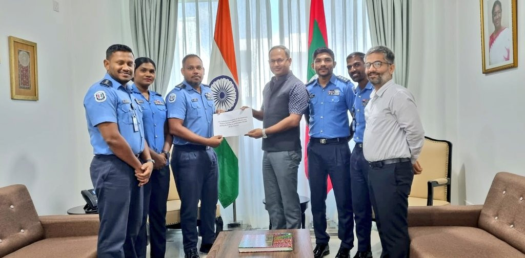 އައިޕީއެސް ޕްރޮބޭޝަނާސް ކޯހުގައި ބައިވެރިވާ ފުލުހުން