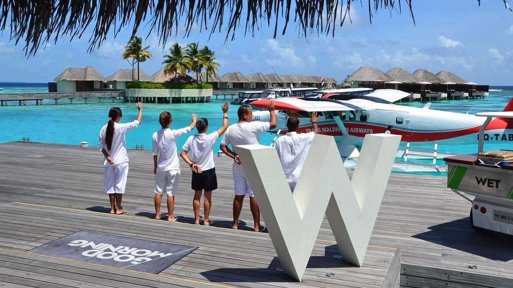 (File photo) resort employees seen waving goodbye to guests