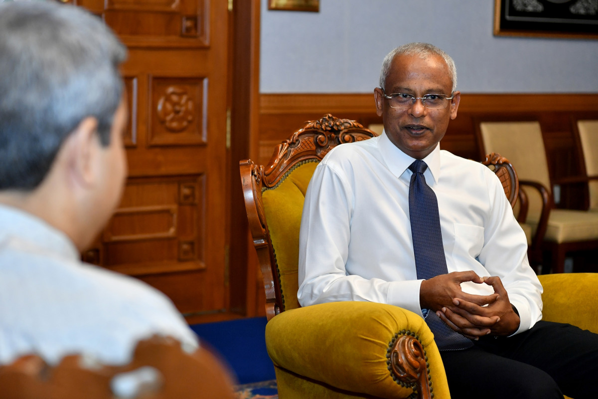 16 ޖުލައި 2019 --ރައީސް އަލަށް އިންތިހާބުވި ބާ ކައުންސިލްގެ މެމްބަރުންނާ ބައްދަލުކުރައްވަނީ-- ފޮޓޯ: ރައީސް އޮފީސް