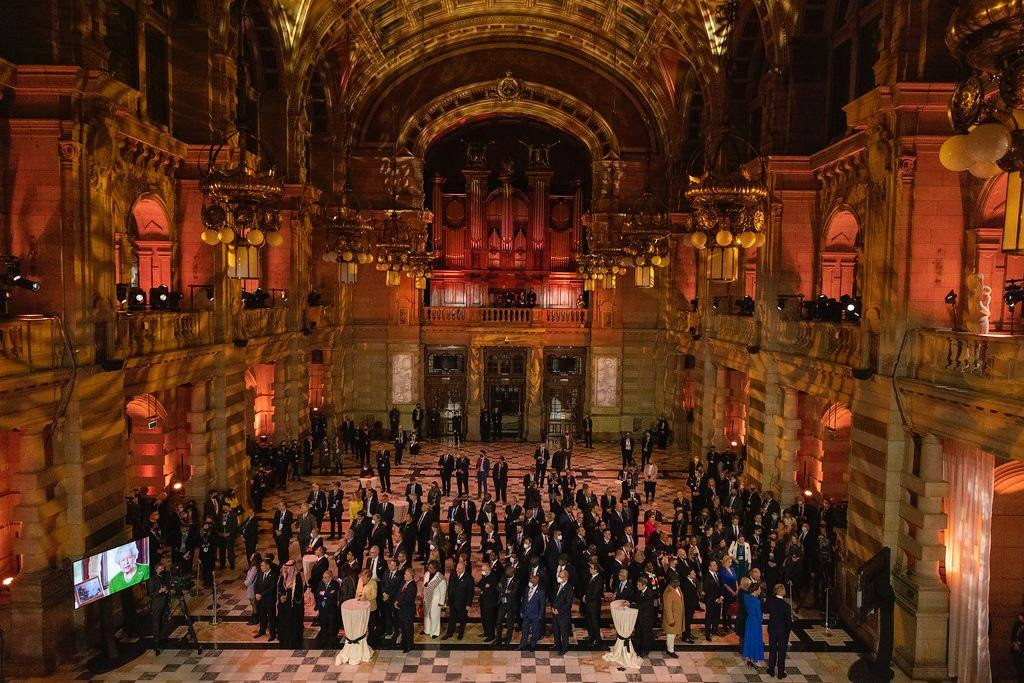 President attends reception hosted by the Prime Minister of UK on sidelines of COP26