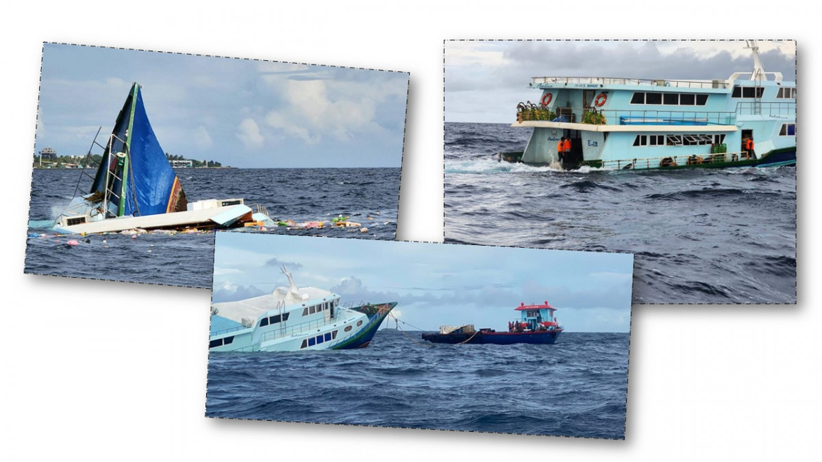 މުދަލާއެކު ދަތުރުކުރަމުންދަނިކޮށް އަޑިއަށް ދިޔަ އާލާ ބޯޓު