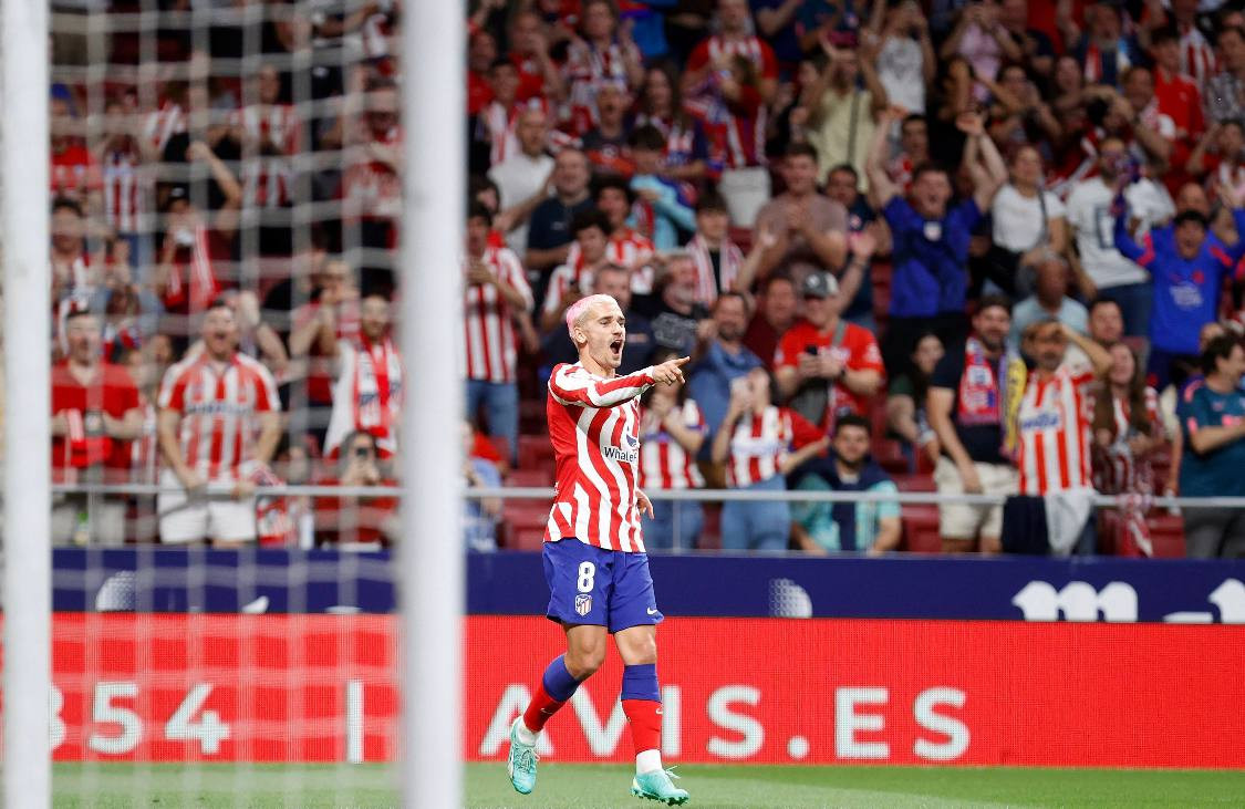 އެތުލެޓިކޯއިން ކުޅުނު މެޗުގައި ލަނޑު ޖެހުމަށްފަހު ގްރީޒްމަން އުފާ ފާޅުކުރަނީ