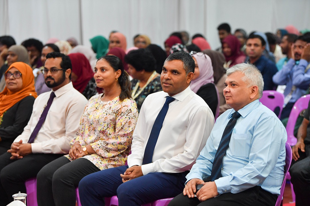 "ކެމްބްރިޖް ޓީޗަރސް ޖޮބް އަލައިކް ސެޝަން" ނިންމުމުގެ ރަސްމިއްޔާތުގެ ތެރެއިން - ފޮޓޯ: ރައީސް އޮފީސް