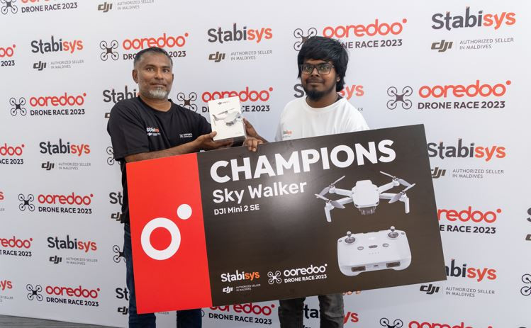 އުރީދޫ ޑްރޯންރޭސްގައި ވަނަ ހާސިލްކުރި ފަރާތެއް