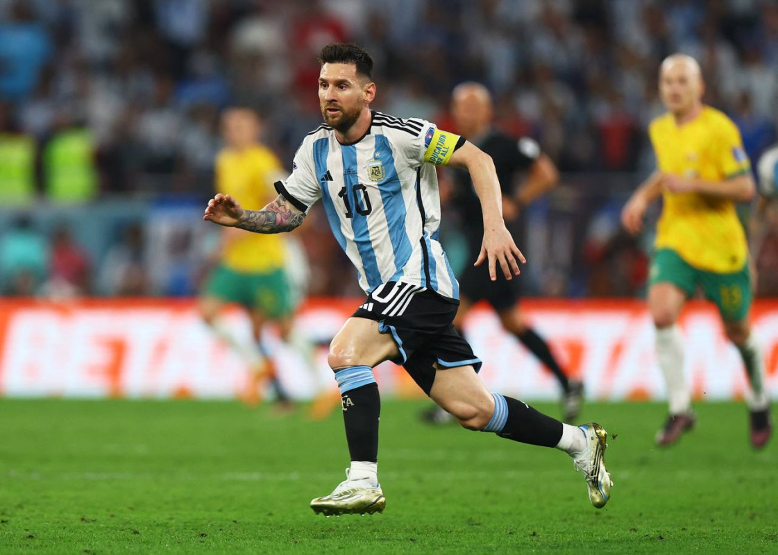 އޮސްޓްރޭލިޔާ އަދި އާޖެންޓީނާ ކުޅުނު މެޗުގެ ތެރެއިން - ފޮޓޯ: ރޮއިޓާސް