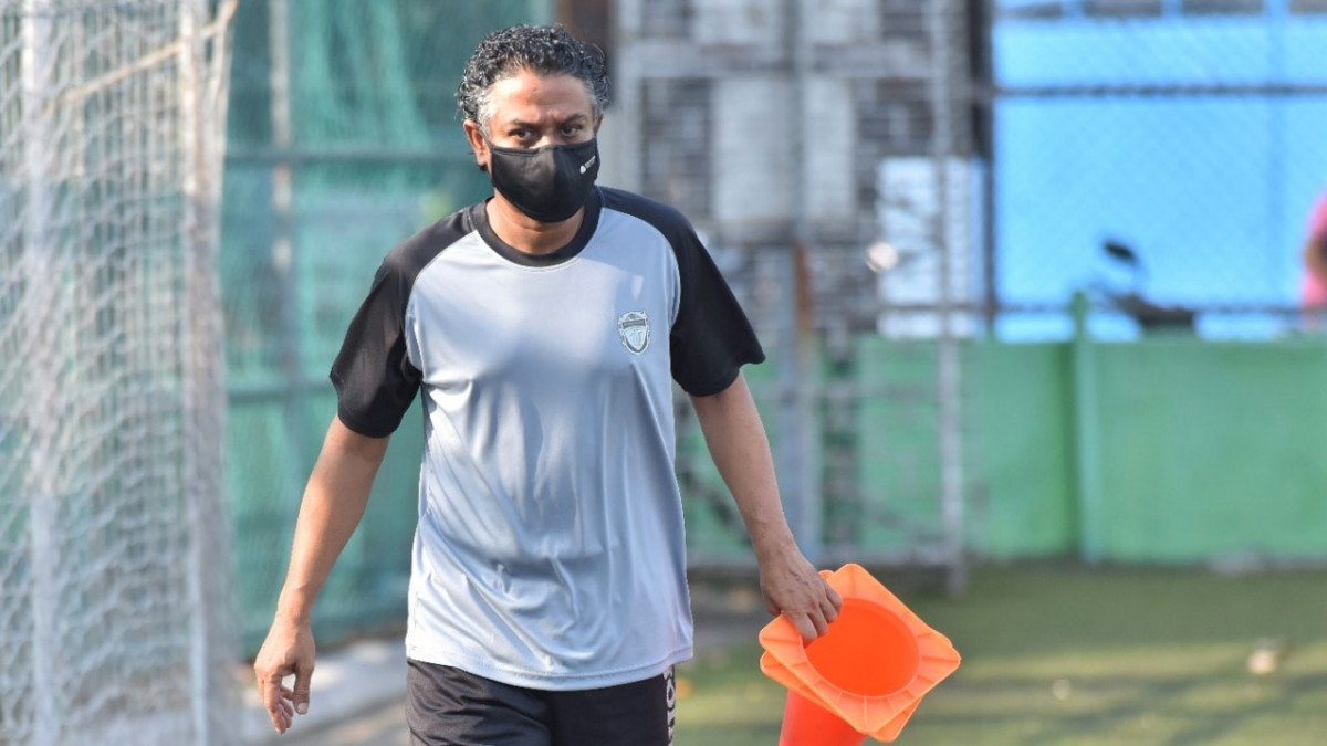 Saanthi in league practice