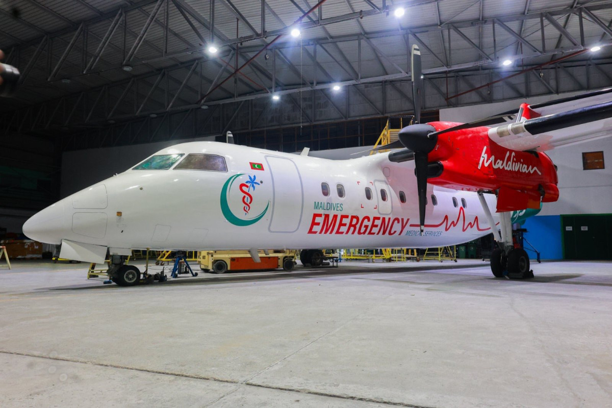 އެއަރ އެމްބިއުލާންސްގެ ޚިދުމަތް ދޭ ބޯޓު