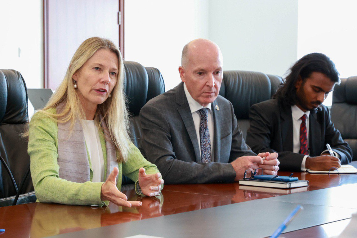 Dr. Hala Hameed met with Assistant Secretary Sarah Storey on Thursday