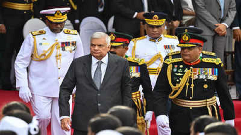 ސްރީލަންކާގެ ރައީސް މިނިވަންދުވަހުގެ ޕެރޭޑް ބައްލަވާލައްވަނީ