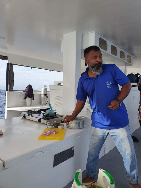 ޑައިވިންގ އަށް ގޮސްއުޅެނިކޮށް ގެއްލިގެން ހޯދާ މުހައްމަދު ސައީދު