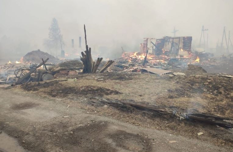 ސައިބީރިއާގައި އަލިފާން ރޯވި ސަރަހައްދެއް