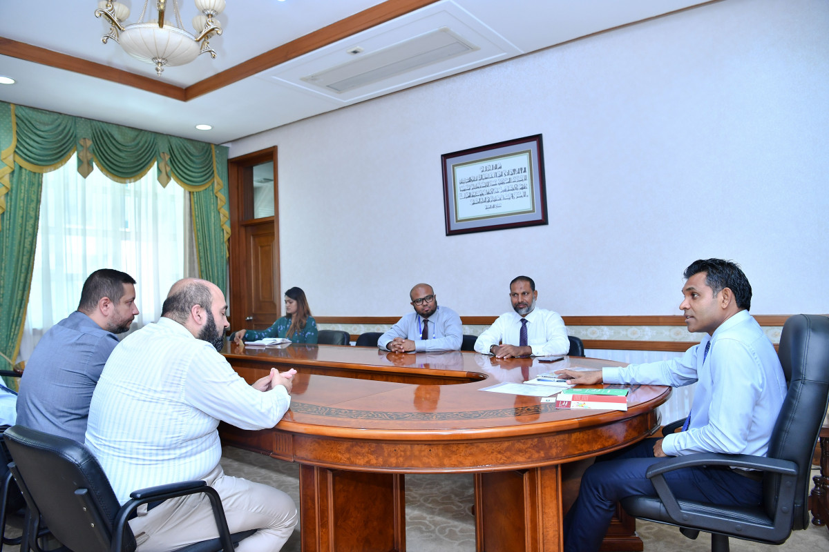The meeting took place on Monday