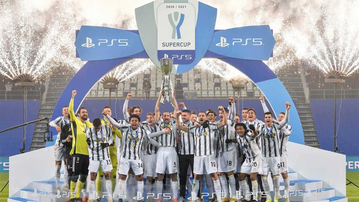 އިޓާލިއަން ސުޕަ ކަޕުގެ ތަށި ޔުވެންޓަސްއިން އުފުލާލަނީ