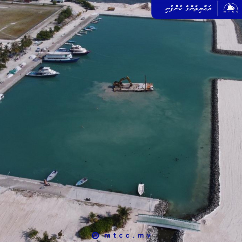 ލ. މާވަށު ބަނދަރު ތަރައްގީކުރުމުގެ މަސައްކަތް ނިންމާލުން