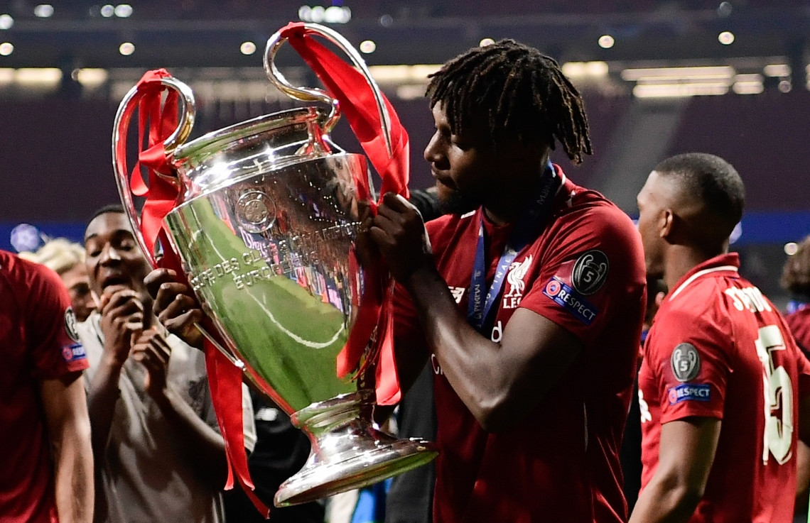 02 ޖޫން 2019 --ޔޫއެފާ ޗެމްޕިންސް ލީގުގެ ފައިނަލްގައި ލިވަޕޫލް އަދި ޓޮޓެންހަމް ބައްދަލުކުރި މެޗްގެ ތެރެއިން-- ފޮޓޯ: އޭ.އެފް.ޕީ