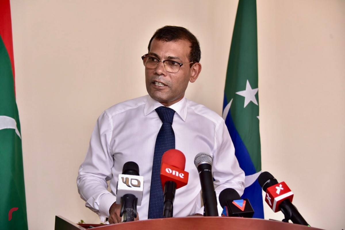 ކުރީގެ ރައީސް އަދި ރައްޔިތުން މަޖިލީހުގެ ރައީސް މުހައްމަދު ނަޝީދު