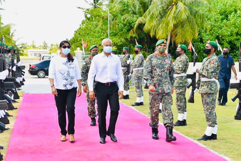 އަސްކަރީ ތަމްރީނު ޕްރޮގްރާމެއް ނިންމުމުގެ ރަސްމިއްޔާތެއްގެ ތެރެއިން
