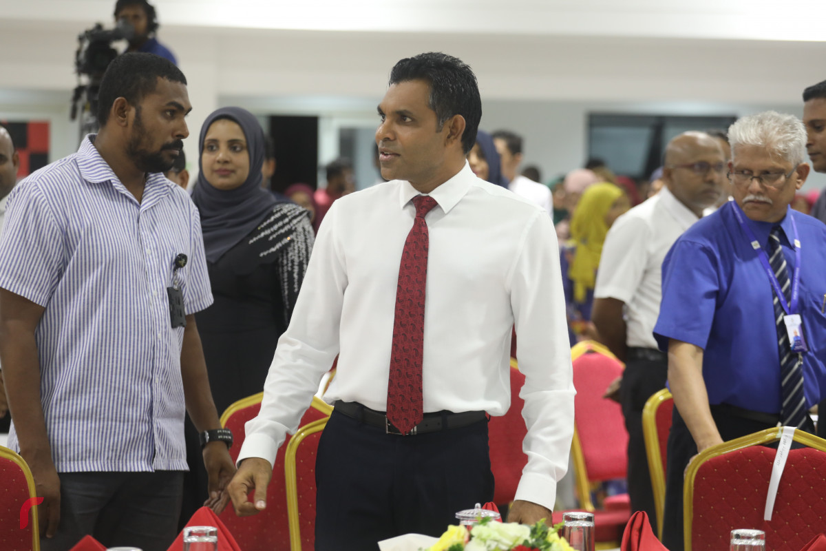 14 ޖޫން 2019 --ޒުވާން ލީޑަރުންގެ ފޯރަމް ފެށުމުގެ ރަސްމިއްޔާތު-- ފޮޓޯ: ޝުއައިބް މުހައްމަދު