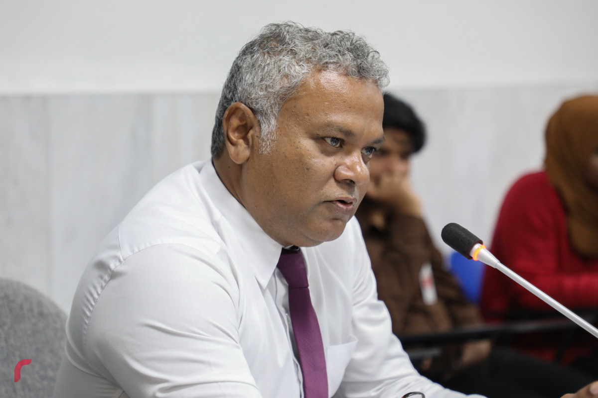 ސިޓީ ކައުންސިލްގެ މެމްބަރުން ހާޒިރުކޮށް، ބޭއްވި ލާމަރުކަޒީ ކޮމެޓީގެ ބައްދަލުވުން -- ފޮޓޯ: ޔޫސުފް ސޮފްވާން