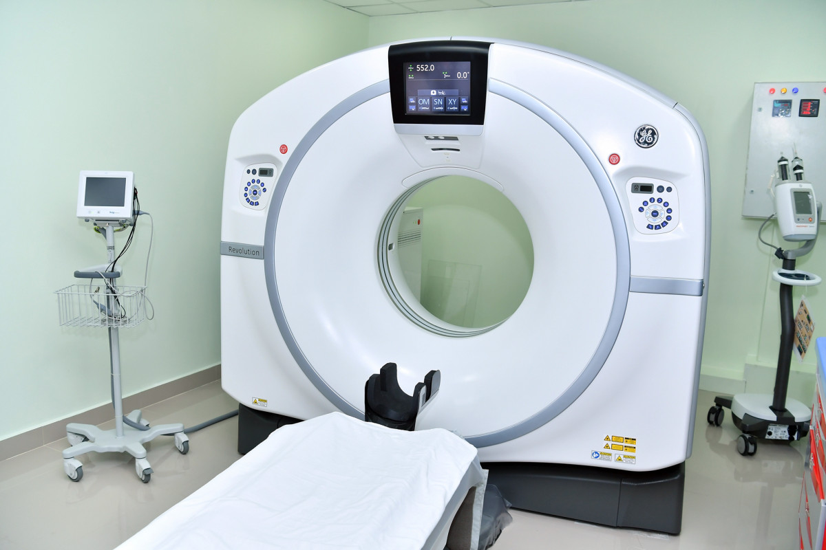 ހުޅުމާލެ ހޮސްޕިޓަލުގައި މެމޯގްރަފީގެ ޚިދުމަތް، ރައީސުލްޖުމްހޫރިއްޔާގެ އަނބިކަނބަލުން އިފްތިތާޙް ކޮށްދެއްވުން -- ފޮޓޯ: ރައީސް އޮފީސް