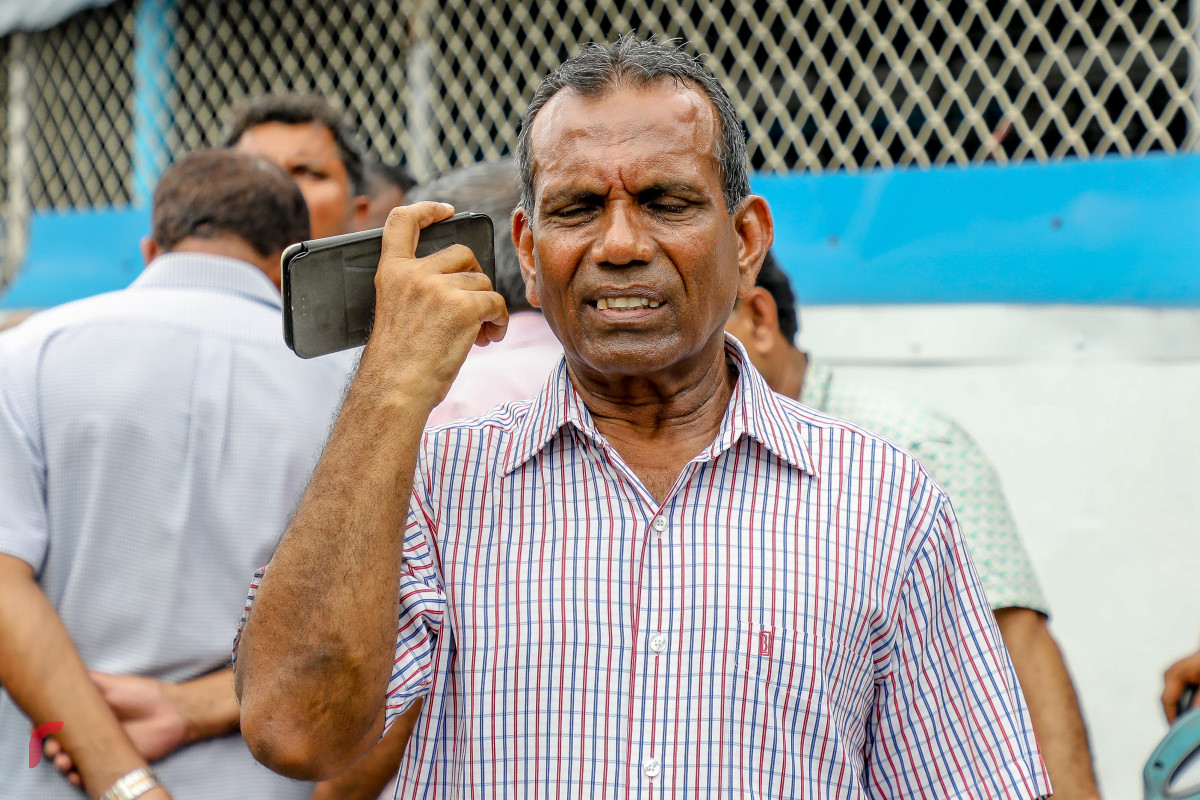 ކުރީގެ ރައީސް ޔާމިން ޝަރީއަތައް ހާޒިރުކުރުން -- ފޮޓޯ : ޔޫސުފް ސޮފްވާން