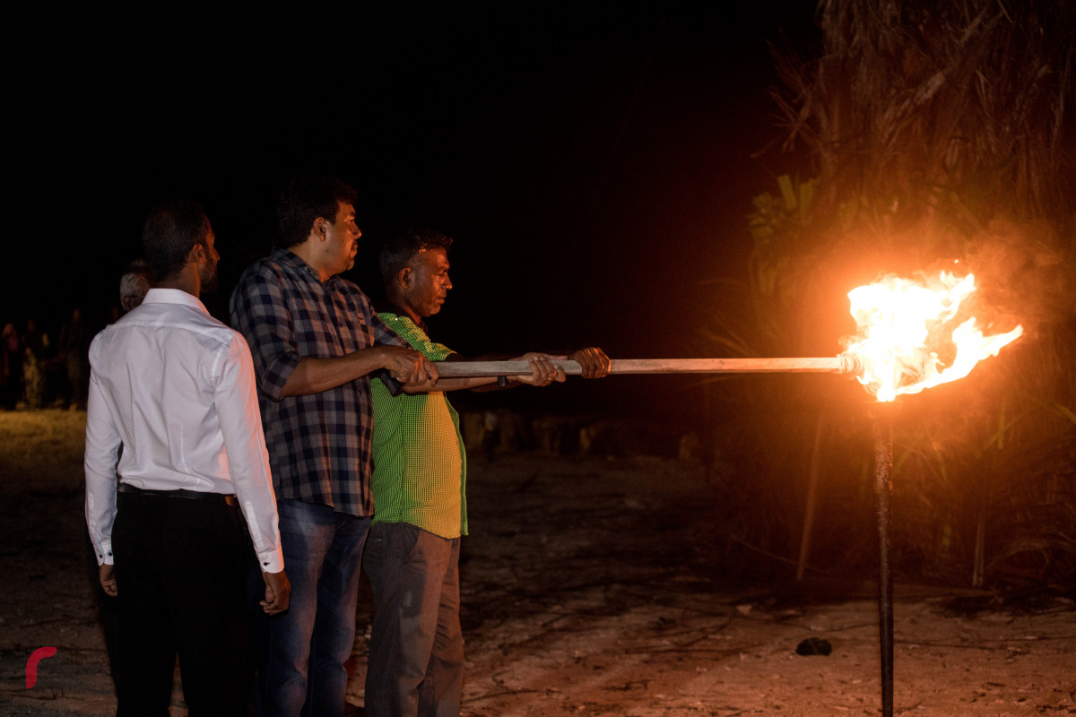 10 އޯގަސްްޓް 2019/ ހއ.ހޯރަފުށި -އީދު ފާހަގަ ކުރުމުގެ ހުއްދަ ހޯދާ، ހުއްދަ ލިބުމަށްފަހު ދެން އޮތީ އީދު ބަޑި ރޯކުރުމެވެ.-- ފޮޓޯ: ޝުއައިބް މުހައްމަދު