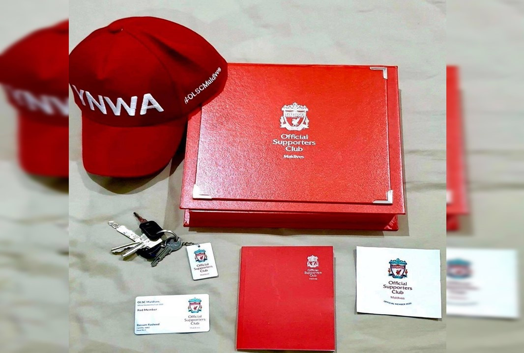 އޮފިޝަލް ލިވަޕޫލް ސަޕޯޓާސް ކްލަބް އޮފް މޯލްޑިވްސްގެ މެންބަރޝިޕް ރެޑް ޕެކޭޖް