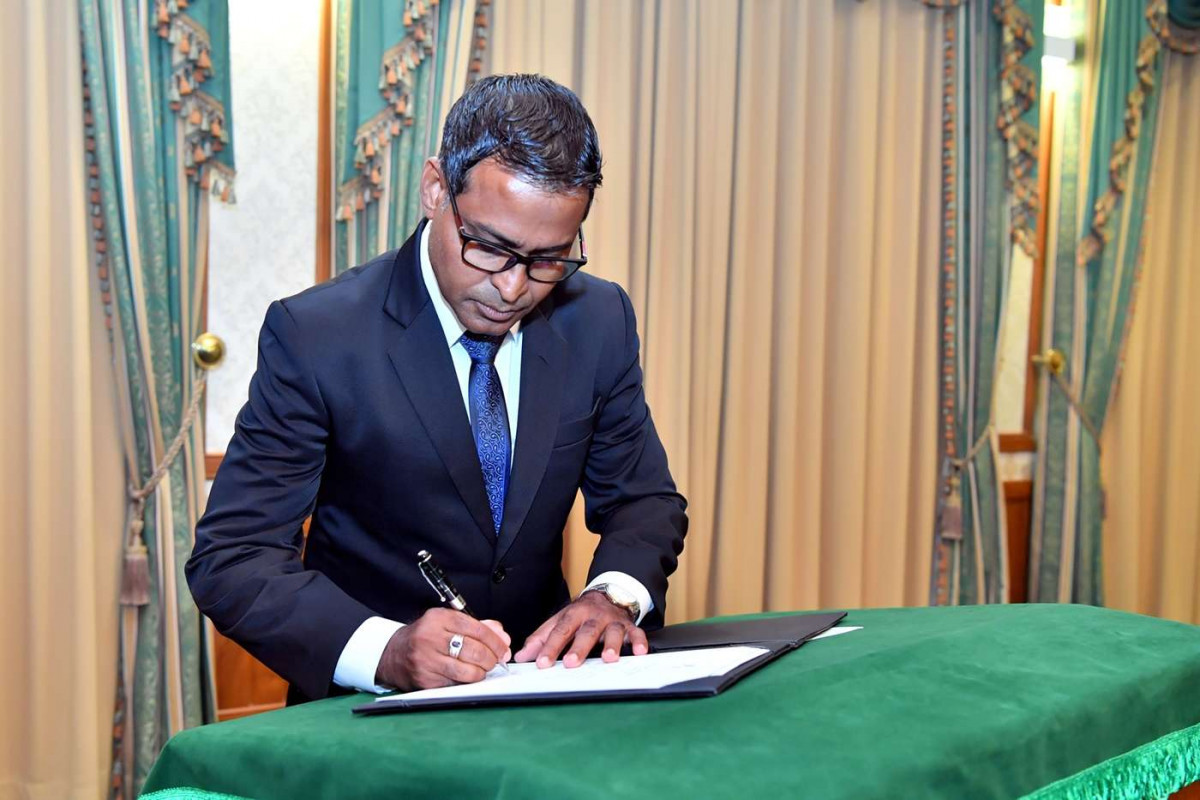 ދިވެހިރާއްޖޭގެ ސުޕްރީމް ކޯޓުގެ ފަނޑިޔާރު އަބްދުލްޣަނީ މުޙައްމަދު