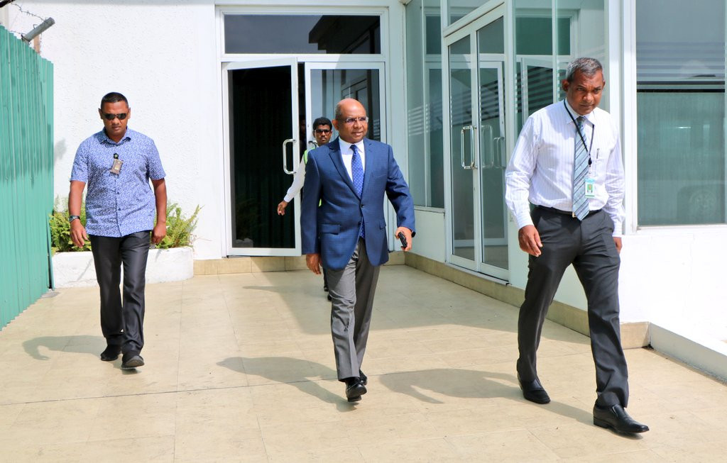 ޮފޮރިން މިނިސްޓަރު އަބްދުﷲ ޝާހިދު