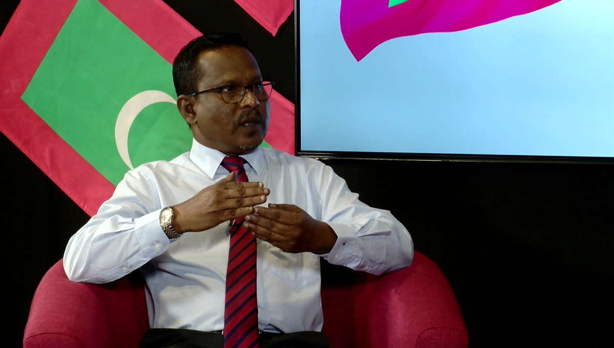 މިނިސްޓްރީ އޮފް އާޓްސް، ކަލްޗަރ އެންޑް ހެރިޓޭޖްގެ ސްޓޭޓް މިނިސްޓަރ މުހައްމަދު ތޯރިގް ރާއްޖެޓީވީ އިން މިނިވަންދުވަ9\\ލ