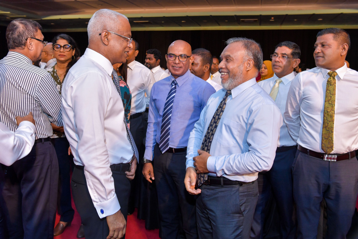 ކުރިއަށް އޮތް ފަސް އަހަރުގެ ތަރައްޤީގެ މިޞްރާބު ހިމެނޭ ސްޓްރެޓީޖިކް އެކްޝަން ޕްލޭން އިފްތިތާޙު ކޮށްދެއްވުން -- ފޮޓޯ: ރައީސް އޮފީސް