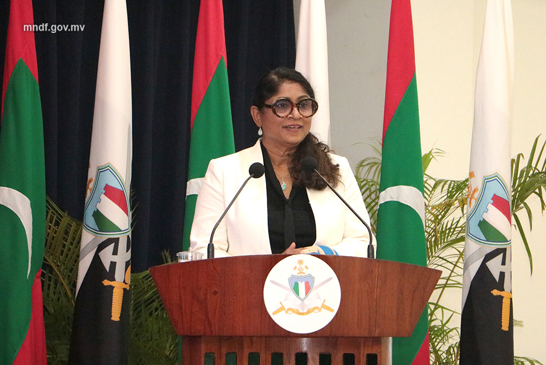 މިނިސްޓަރ އޮފް ޑިފެންސް މާރިޔާ އަހުމަދު ދީދީ