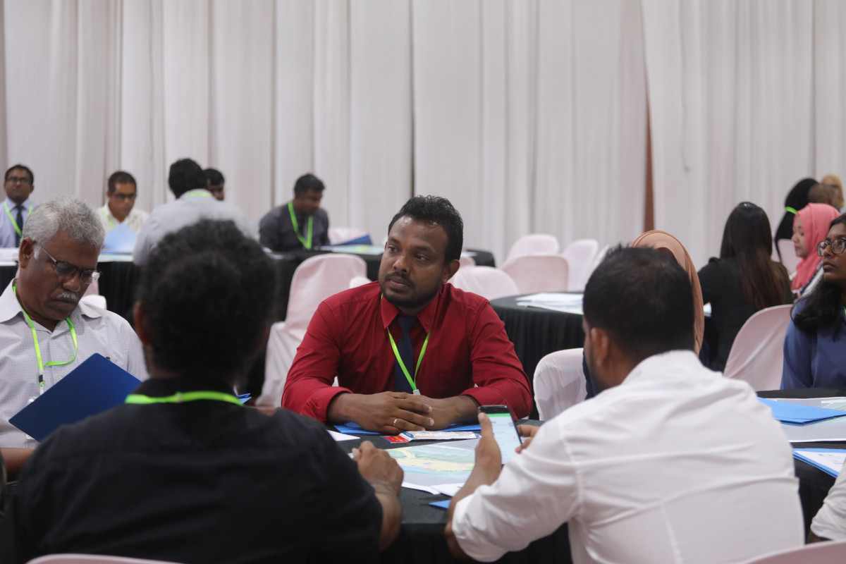 7 ސެޕްޓެމްބަރ 2019 --ހޯރަފުށީގެ މާސްޓަރ ޕްލޭން އެކުލަވާލުމަށް ބޭއްވުނު މަހާސިންތާގެ ތެރެއިން،-- ފޮޓޯ: ޝުއައިބް މުހައްމަދު