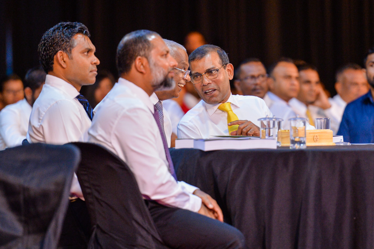 ކުރިއަށް އޮތް ފަސް އަހަރުގެ ތަރައްޤީގެ މިޞްރާބު ހިމެނޭ ސްޓްރެޓީޖިކް އެކްޝަން ޕްލޭން އިފްތިތާޙު ކޮށްދެއްވުން -- ފޮޓޯ: ރައީސް އޮފީސް