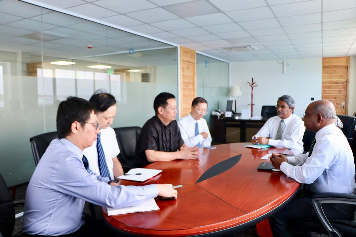FM Shahid met with the Chinese Ambassador on Thursday