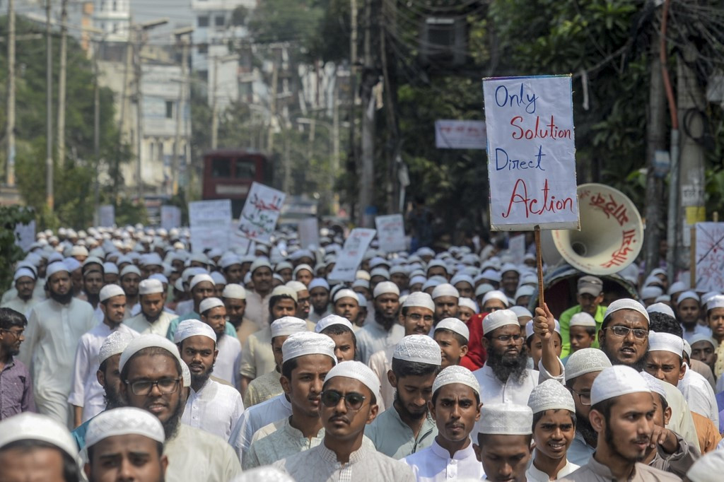 ބަންގްލަދޭޝް މުޒާހަރާގެ ތެރެއިން