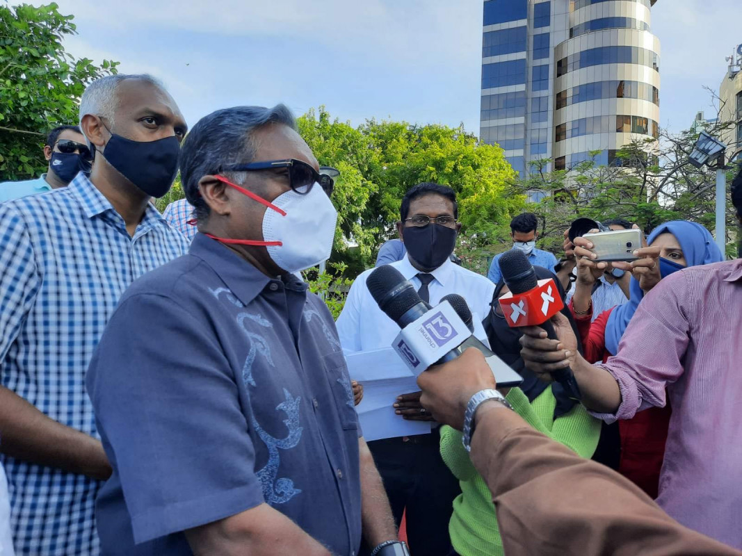 ހުކުރު ދުވަހު ބޭއްވި އިހުތިޖާޖުގެ ތެރެއިން