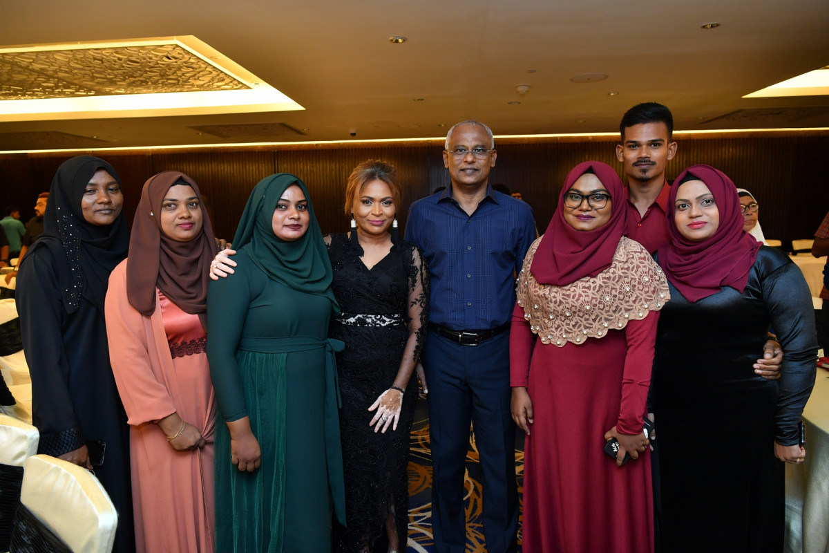 ނިއުމާ މުޙައްމަދުގެ ފިލްމީ ރިހިޔޫބިލް ފާހަގަ ކުރުމުގެ ޙަފްލާ -- ފޮޓޯ: ރައީސް އޮފީސް