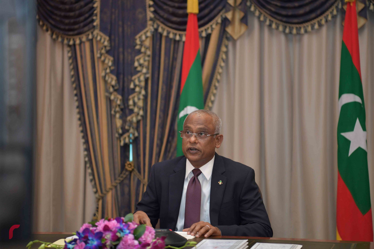 ކޮވިޑް19 އާއި ގުޅިގެން ސާކުގެ މެންބަރު ޤައުމުތަކުގެ ލީޑަރުން ބައިވެރިވި ވީޑިއޯ ކޮންފަރެންސްގައި ރައީސް ބައިވެރިވެ ވަޑައިގެންނެވުން --- ފޮޓޯ ރައީސް އޮފީސް