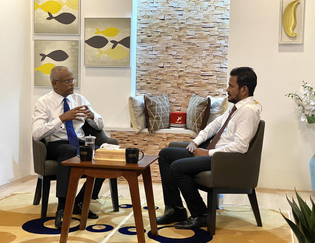 ރައީސް ސޯލިހު ފަށާއިރު ޕްރޮގްރާމްގައި ވާހަކަ ދައްކަވަނީ